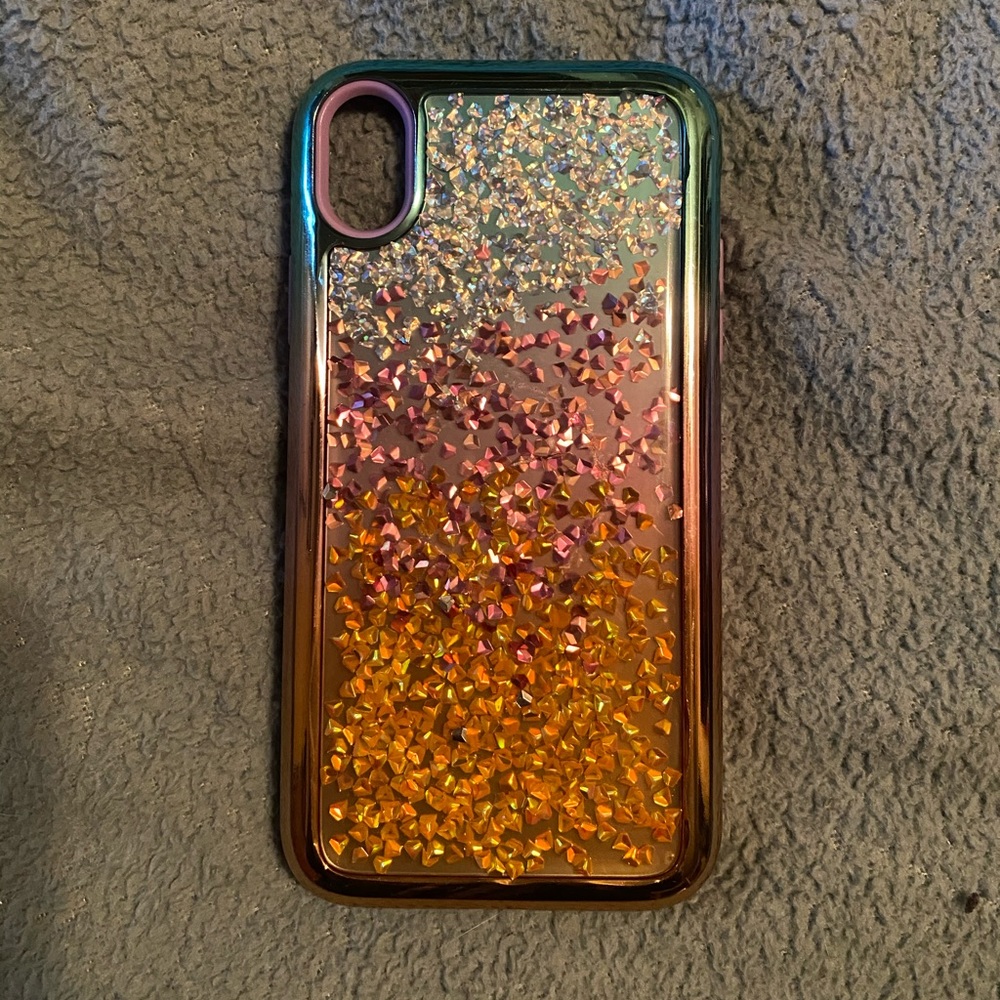 Glitter iPhone XR case
